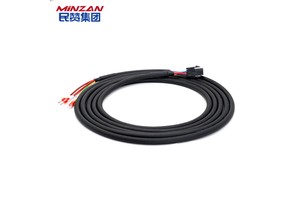 MiNZAN 750W 1KW 2KW High Low Power Absolute Incremental Ser/vo Motor Encoder Power Cable Harness With Brake
