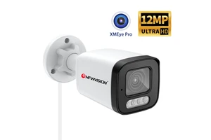 Outdoor&Indoor 12MP IP Surveillance Camera H.265 Compression Remote Viewing for Home or Business Use Network Security Camera PoE