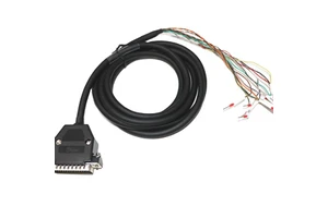 Servo IO Control Cable Assembly, Shielded Signal Wire Harness with Connector for Servo Motor Encoder & Driver Communication
