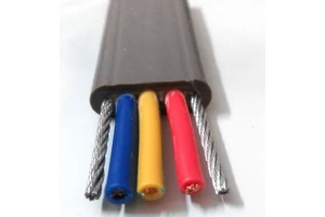 Huadong EVVF EVVF-H-O.CX EVVF-H PVC Flexible Flat Traveling Elevator Traveling Cable