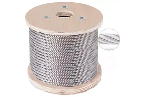 China Factory 8x19s Steel Cable Rope Din3062 Elevator Ropes Wire 8mm 10mm Galvanized Steel Wire Rope Price