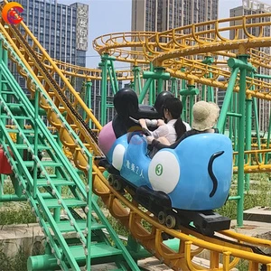 Fairground Attractions Amusement Theme Park Manufacturer Manege Carnival Crazy Mad Wild Mouse Roller Coaster Spinning Mouse Ride
