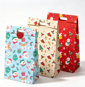 Christmas, Easter, And Halloween Decorations Christmas Gift Bag Suitable For Children's Holiday Candy Bags And Gift Bags.
