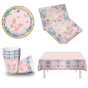 Children's Birthday Party Disposable Tableware Paper Pate Set Party Table Decoration