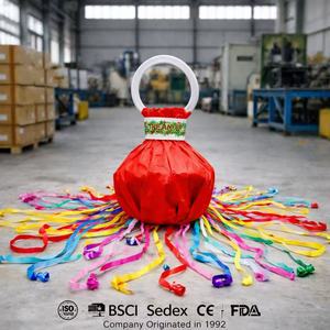 Hot Sale Biodegradable Hand-Throw Confetti For Weddings Birthdays Colorful Paper Crackers Popper Streamers