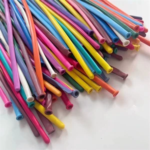 Wholesale Magic Thickened Metallic Latex Balloons Long Strip Balloon Twist Children's Day Birthday Party Wedding Graduation