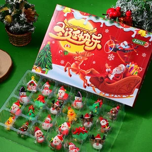 24 Hole Christmas Music Box Gift Set Explosions Creative Cartoon Toys Wholesale for Students