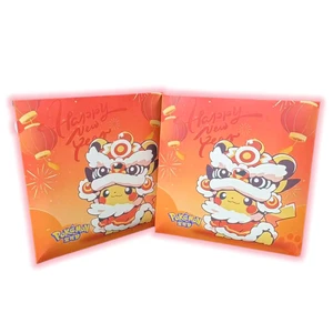 DM Cute Pokemoned Lunar New Year Customizable Blind Box Board Game Acrylic Cartoon Home Decor Festival Souvenir Gift Anime Fans