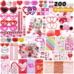 Valentines Day Gifts Happy Valentines Day Party Favors Supplies Toy Assortment for School Classroom Exchange Gifts