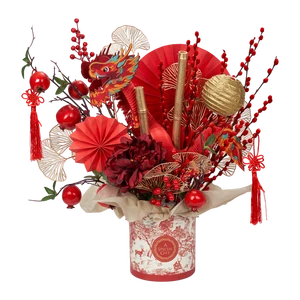 2025 Chinese New Year Decorations Spring Festival Home Tabletop Gift Celebrate Artificial Holly Lunar New Year Decor