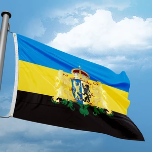 Digital Printing Polyester Durable Promotional National Flag Gelderland Wapen 3x5FT Holland Flags Outdoor Custom Banners