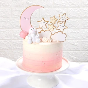 Happy Birthday Cake Toppers Acrylic Cake Toppers Cake Decoration Party Supplies for Children or Adults Various Cupcake Topper