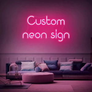 Neon Fast Delivery Acrylic No Moq Design Logo Outdoor Custom Led Light Neon Sign For Room Birthday Wedding Party Decoration
