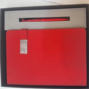 Innovative Customized Color PU Leather Gift Set for Father's Day Office Use