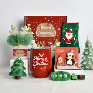 Wholesale Custom Luxury Christmas Women Care Get Well Soon Gift Merry Christmas Family Party Gift Sets