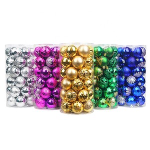 China Supplies Modern Design Christmas Tree Decoration Ball Christmas Baubles Hanging Ornament Wedding Decoration