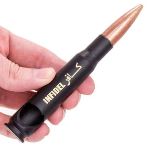 Father's Day Gift for Dad Men Gifts for Father's Day Father's Day Christmas Gift Black 50 Cal Bullet Bottle Opener Keychain