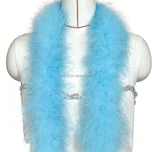 Festive Party Atmosphere Boa,Colorful Venice Carnival Mask Matching&Day of the Dead Themed&Mexican Celebration Styling Scarf