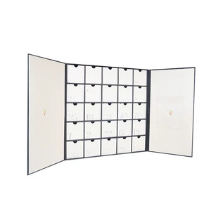 Hot!Custom Logo Printed Gift Packaging Luxury Advent Calendar Christmas Box