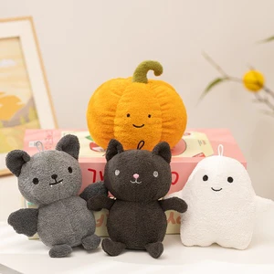 Fun Halloween Series Plush Dolls Pumpkin Ghost Plush Toys Halloween Decorations Holiday Gifts