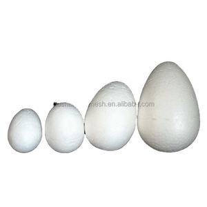 Easter Decoration Supplies Various Size Easter Foam Eggs Decorative Styrofoam Eggs Foam Balls for Children