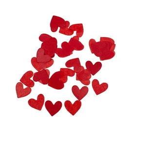 Wholesale 2.5cm Confetti Heart Tissue Paper CE-2P207 4-color Offset Printed Party Decoration Halloween Christmas New Year