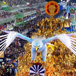 Colorful Float Carnival Parade for Theme City
