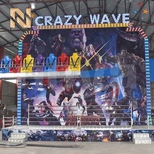 Nova Rides Funfair Attractions Crazy Waves Mini Miami Trip Rides Miami Fairground Ride Equipment For Sale Miami Funfair