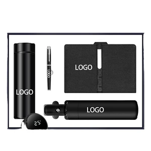 Stainless Steel Notebook with Pen for Father's Day Corporate Gift