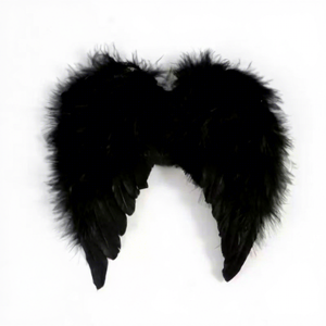 Angel Feather Wings Newborn Photography Props for 0-6 Months Baby Halloween Christmas New Year Art Craft Decor 7.1 Inch