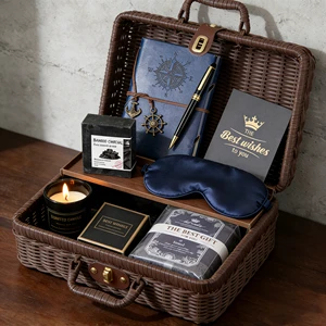 Lunaire Business Gift Set Luxury Box Corporate Gift for Client Employee Anniversary Giveaways Father's Day Gift Set