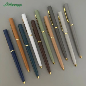 Company Name Print Ballpoint Pen Lightweight Pens With Custom Logo Multi Colors For Business Gift Office Use