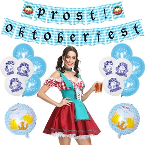 Oktoberfest Party Germany October Munich Oktoberfest Party Decoration Balloon Banner Festival Balloon Set