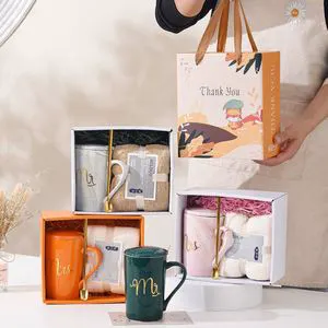Custom Product Valentine's Mother Day Birthday Gift Set Promotional Mug Umbrella Wedding Gifts Set for Guests Souvenir Items