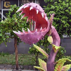 JS-34 Customize Animatronic Corpse Flower For Garden
