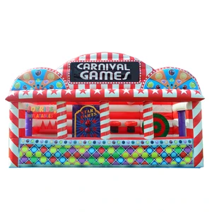 4-in-1 Outdoor Inflatable Carnival Games Durable PVC Material Inflatable Game for Event Party