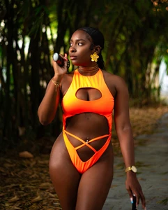 Custom Logo Swimwear High Cut Manufacturer Carnival Bodysuit for Woman Miami Jouvert Monday Wear Monokini for Women