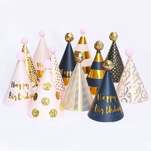 Multi Color Multi-style Birthday Party Hats Birthday Decoration Hats Supplies for Kids' and Adults' Birthday Party
