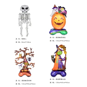 New Halloween Party Decorations Halloween Skeleton Man Helium Balloon Foil Balloons