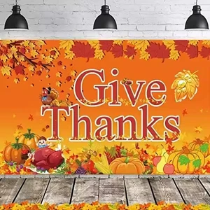 Farm Autumn Thanksgiving Photography Background Fall Maple Leaves Hay Pumpkin Backdrop Banner Decor Photo Booth Props