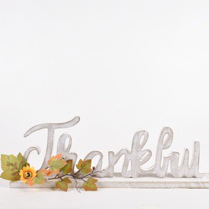 GY BSCI Factory Supplies Autumn Decorations Fall Products Wood Home Decor Wooden Decoration