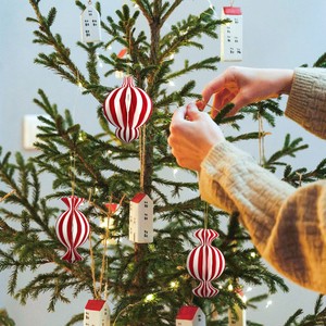 Christmas Thanksgiving Tree Ornaments Set Assorted Hanging Ball Decorations Eco-friendly Reusable Holiday Home Party Decor