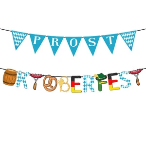 Oktoberfest October Themed Party Set Decoration Supplies 12-inch Latex Balloon Set
