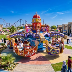 Nova Rides Children's Outdoor Venice Spaceship Venice Style Gondola Amusement Ride Amusement Park Equipment Kids