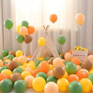 New Year's Day Decoration Items for Weddings, Children's Birthday Parties, Macaron Balloons, Scene Setup,explosion-proof