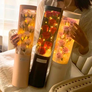 Dropshipping Products 2026 Soap Flowers Gift Box Set for Valentine's Day