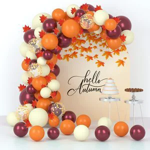 Thanksgiving Theme Arch Balloon Set Fall Thanksgiving Theme Party Decoration Balloons