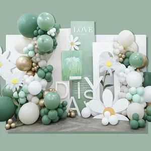 Bestseller New Avocado Green Latex Balloon Package Children's Birthday Party Decoration Balloon