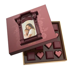 Mothers Day Mini Gift Box Gift Card Box Packaging Mother's Day Gift Choker Necklace Jewelry Women