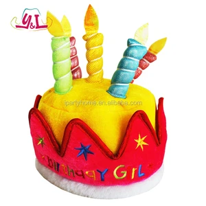 Wholesale Kids Birthday Party Supplies Cake Birthday Hat Kids